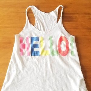 Forever 21 hello tank